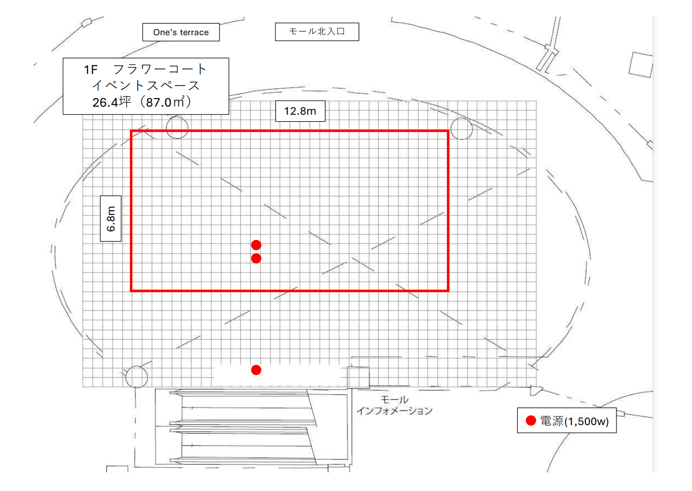フラワーコートの図面・フロアマップ1