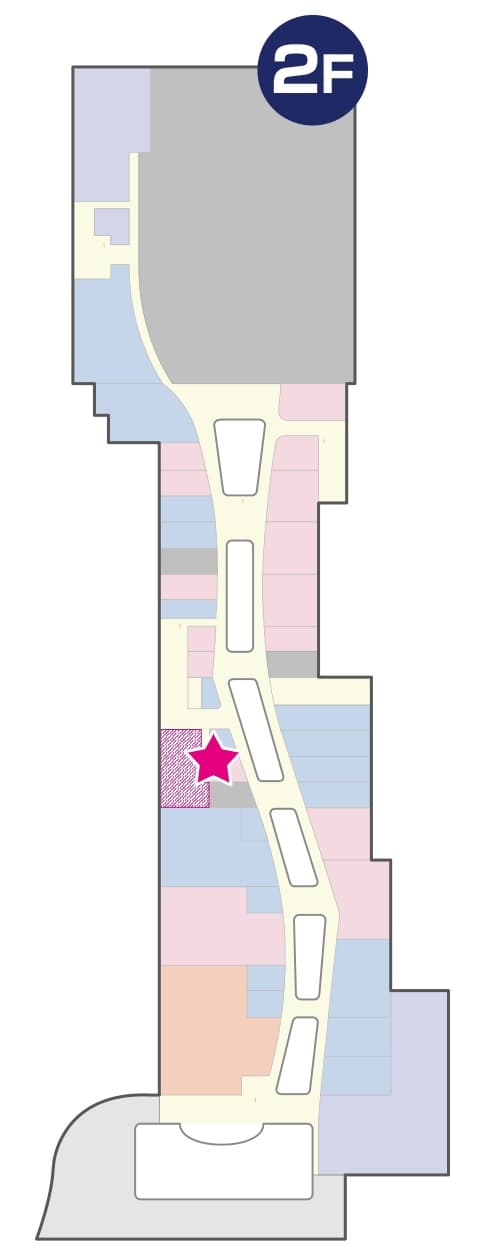 イオンホール(A・B)の図面・フロアマップ1