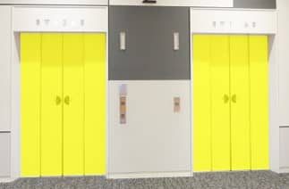 エレベーター扉